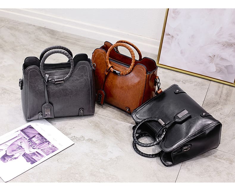 Bolsa Feminina De Couro