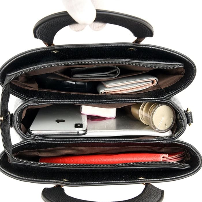 Bolsa Feminina de Couro Plutônio