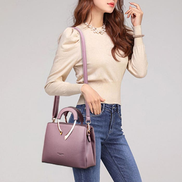 Bolsa Feminina de Couro Plutônio
