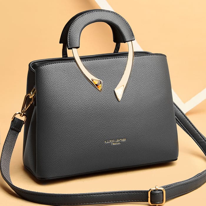 Bolsa Feminina de Couro Plutônio