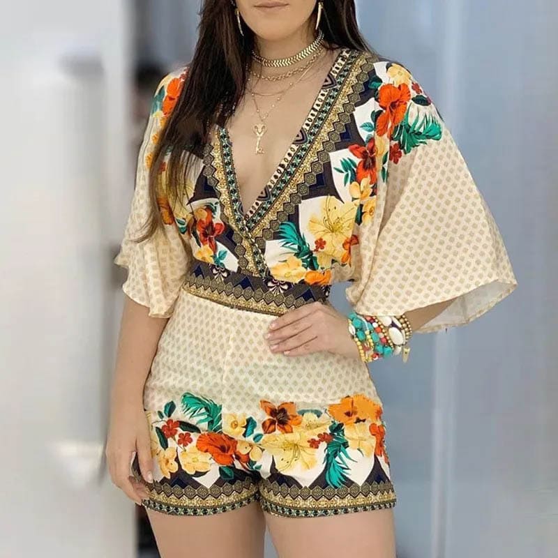 Macaquinho Feminino Estampado