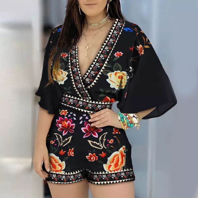 Macaquinho Feminino Estampado