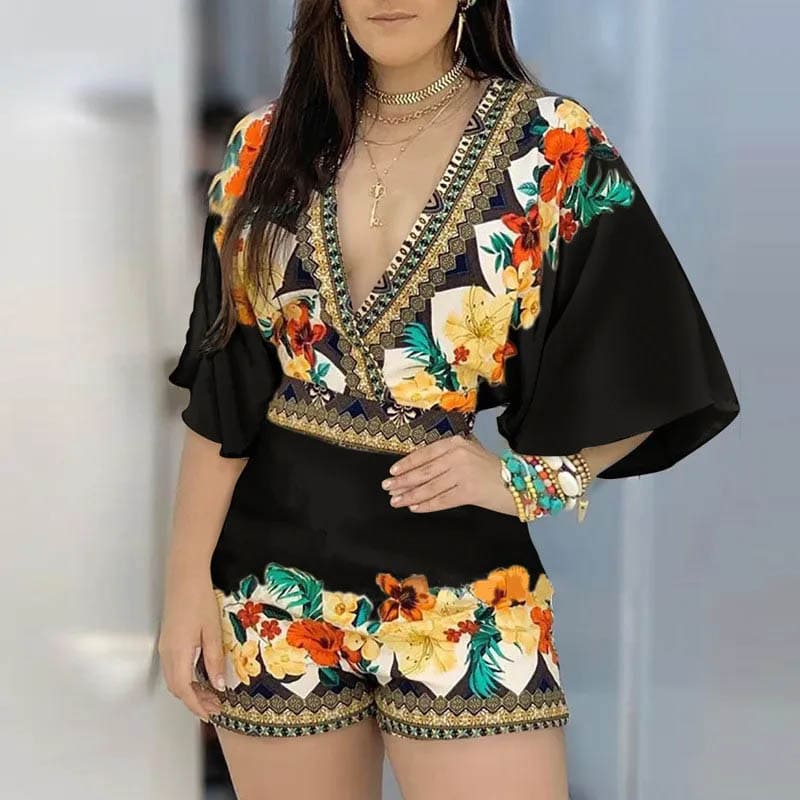 Macaquinho Feminino Estampado