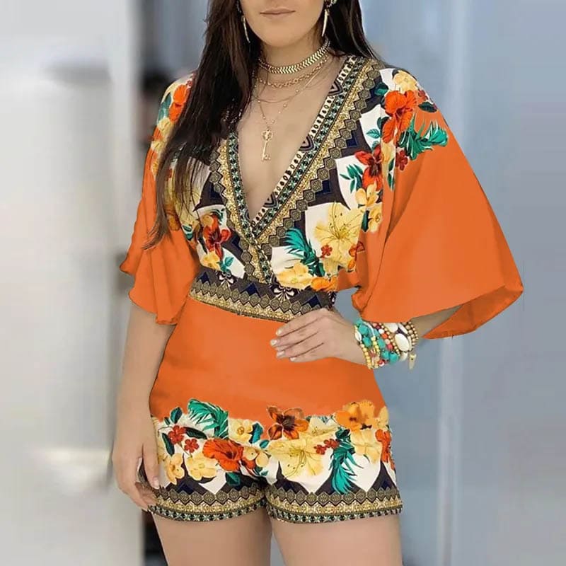 Macaquinho Feminino Estampado