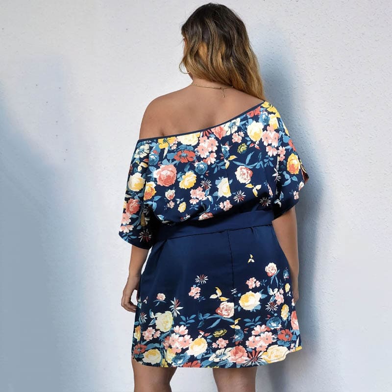 Vestido Feminino Estampado Floral