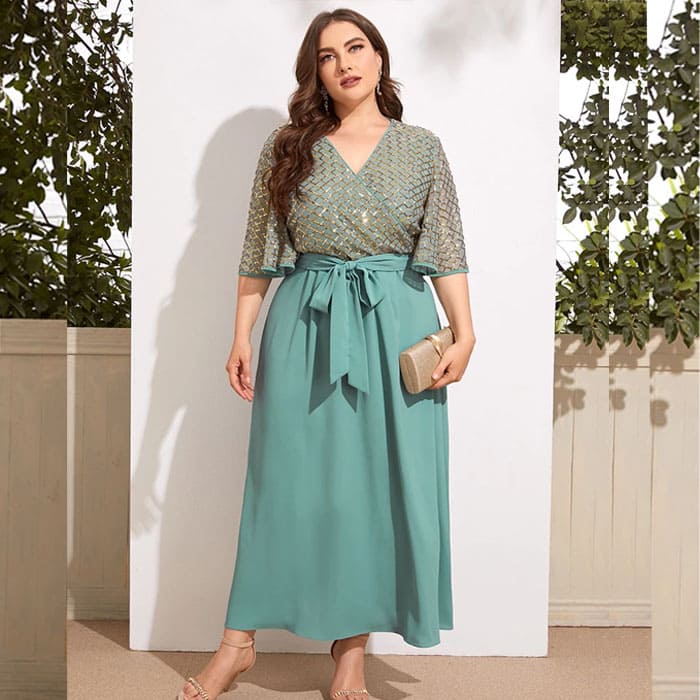 Vestido Plus Size Longo