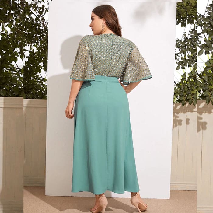 Vestido Plus Size Longo