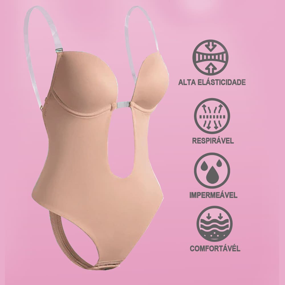 Body Modelador Inviback