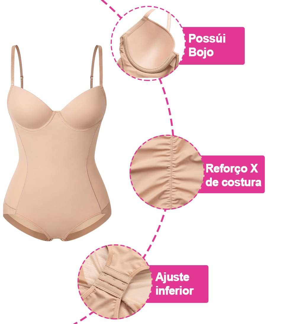 Body Modelador Slimshape