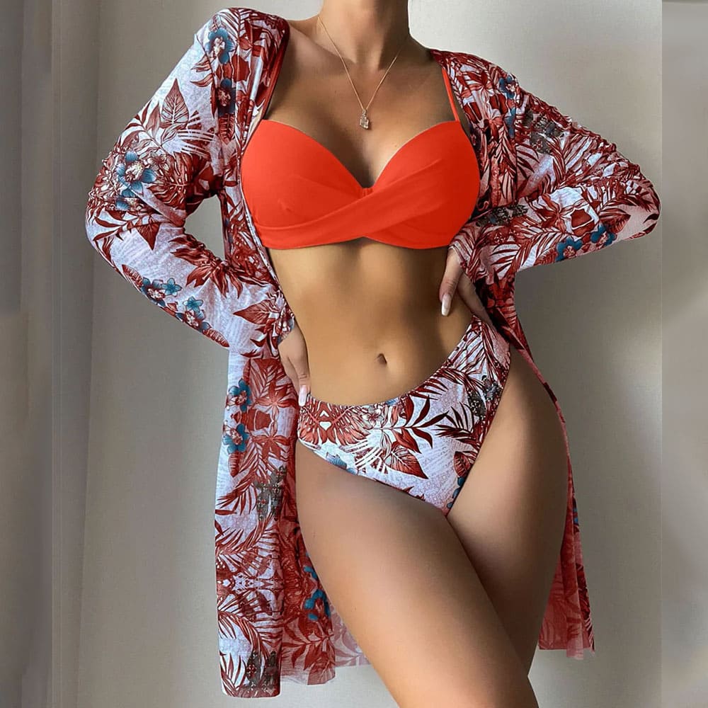 Conjunto Biquíni Tropical Laura