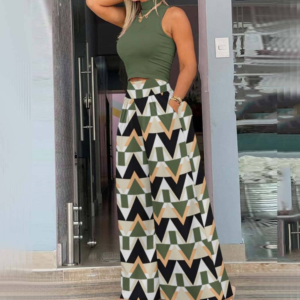 Conjunto Feminino Blusa e Calça Everalda