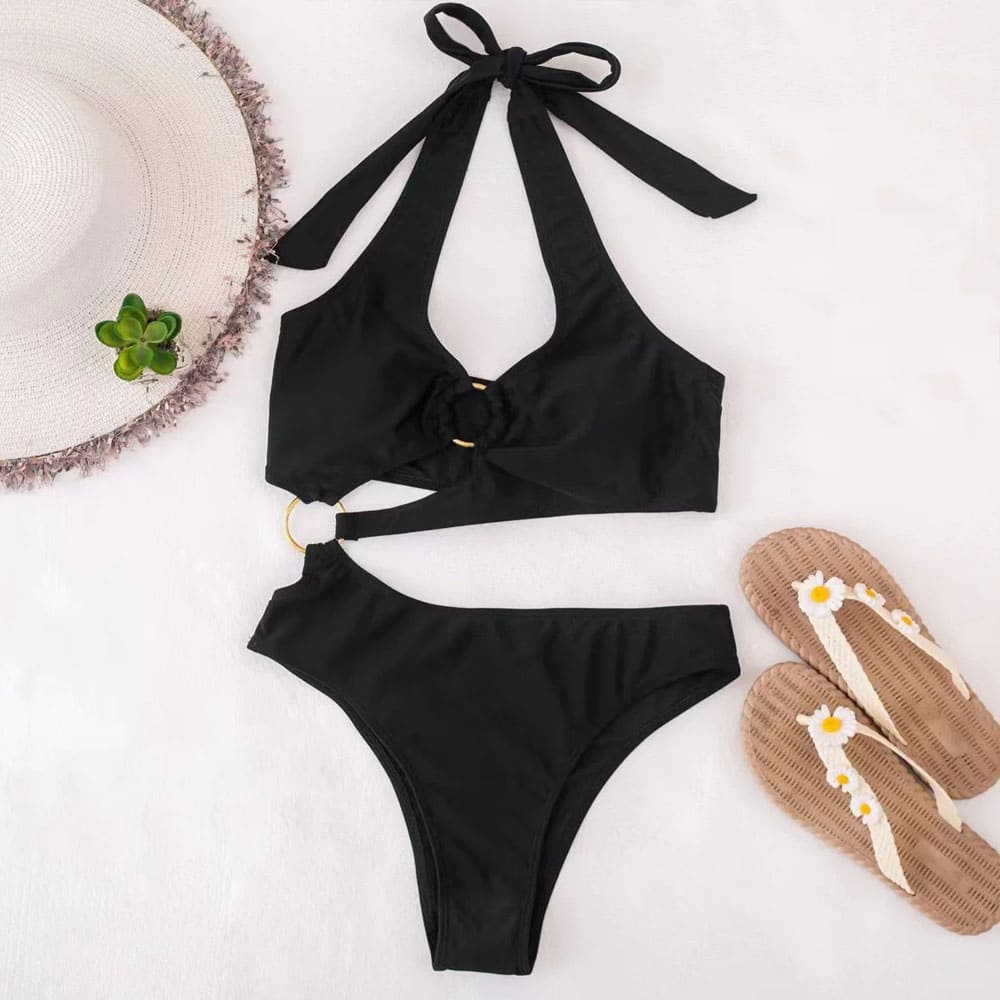 Maiô Feminino Argolas Leona