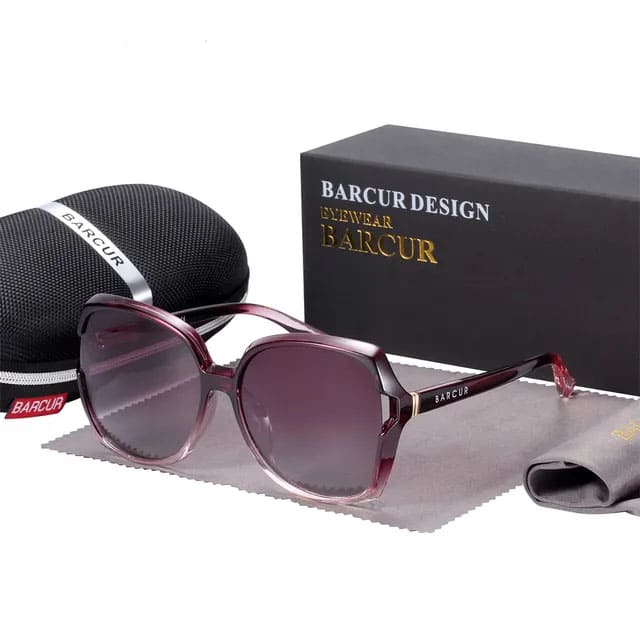 Óculos de Sol Feminino Gradiente Barcur