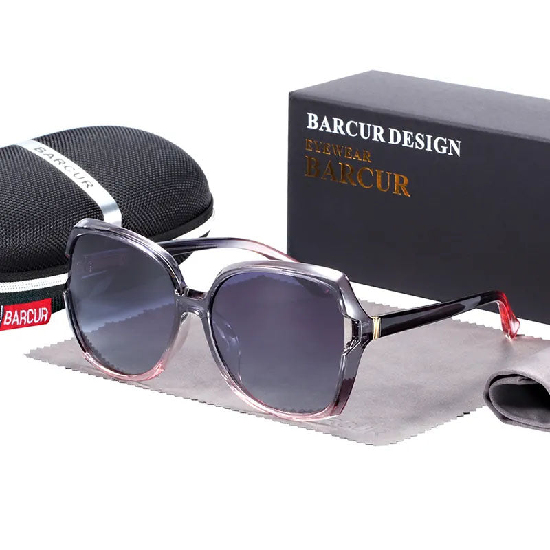 Óculos de Sol Feminino Gradiente Barcur