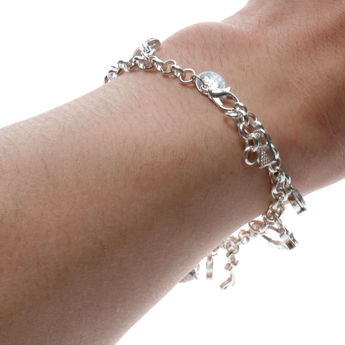 Pulseira Berloque 13 Pingentes Milla