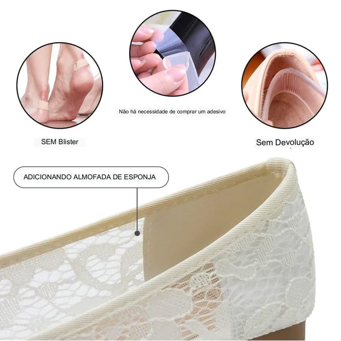 Sapatilha Feminina Respirável Merida