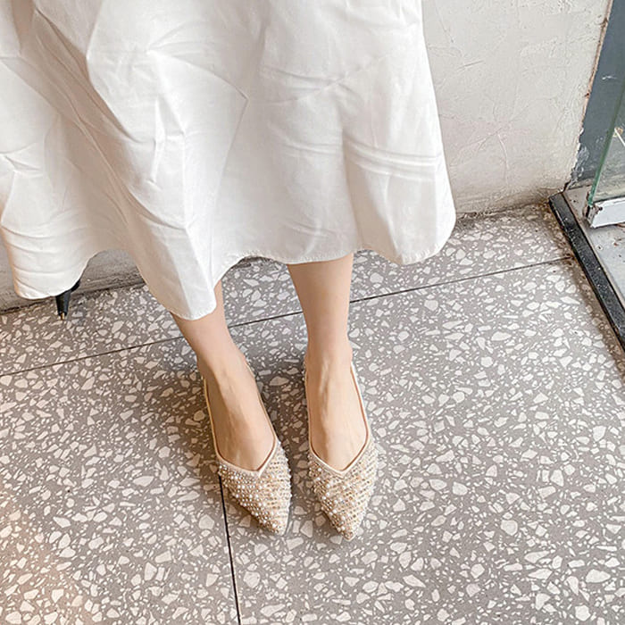 Sapatilha Feminina Strass Lilliane