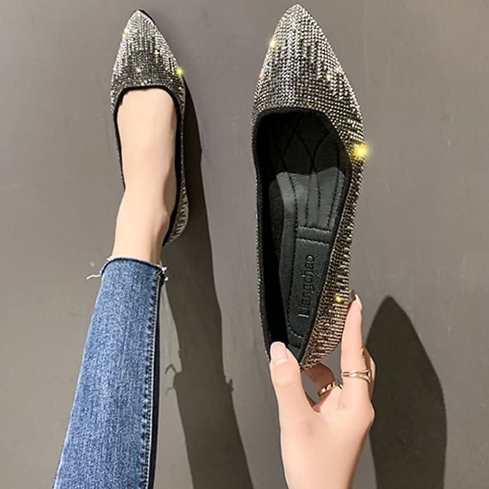 Sapatilha Feminina Strass Vanessa