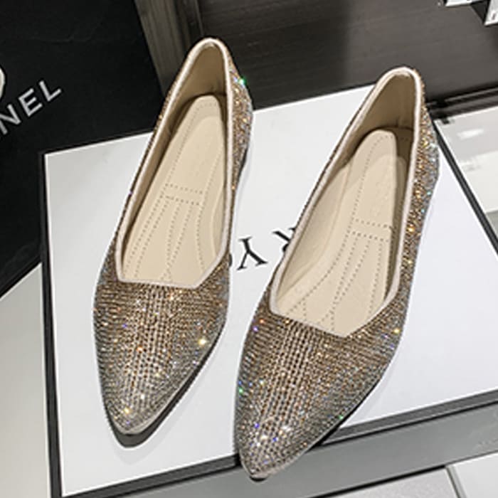 Sapatilha Feminina Strass Vanessa