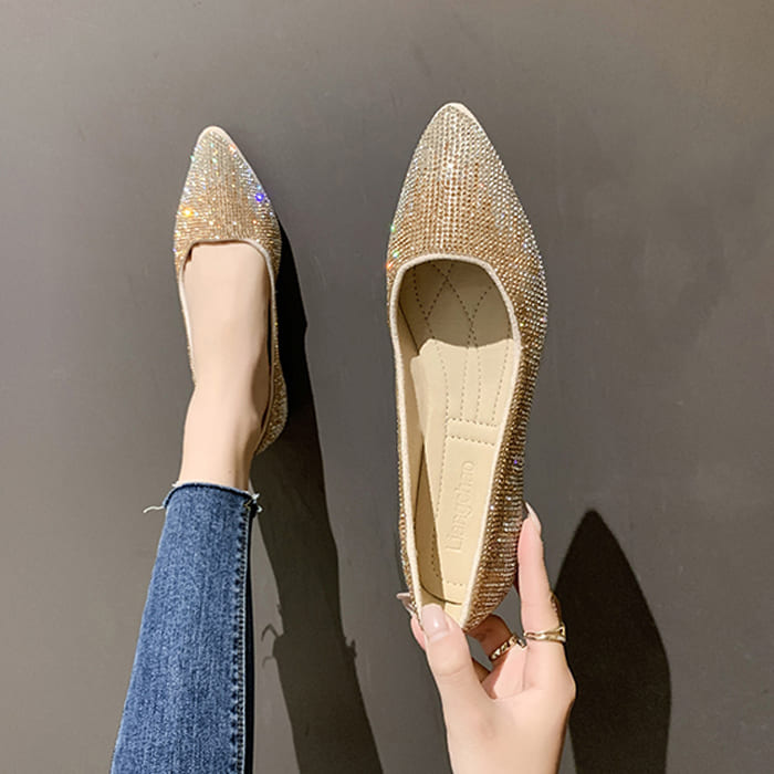 Sapatilha Feminina Strass Vanessa