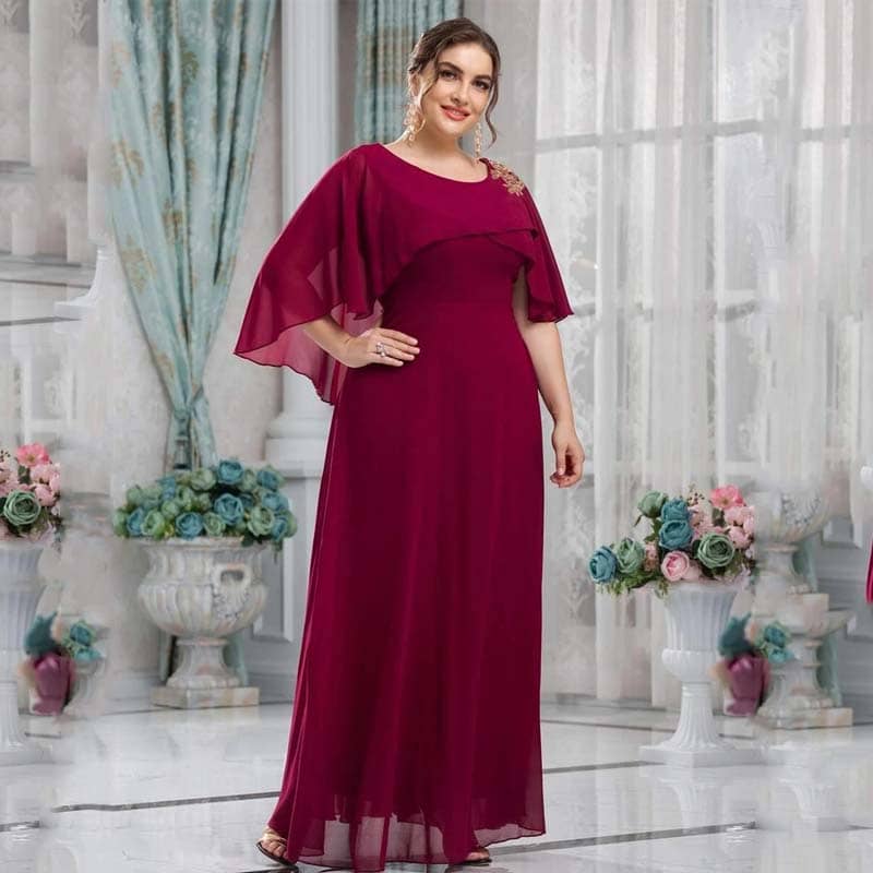 Vestido De Festa Plus Size Longo Amelie