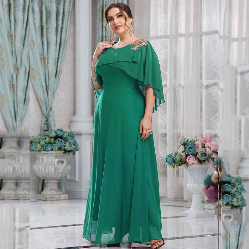 Vestido De Festa Plus Size Longo Amelie
