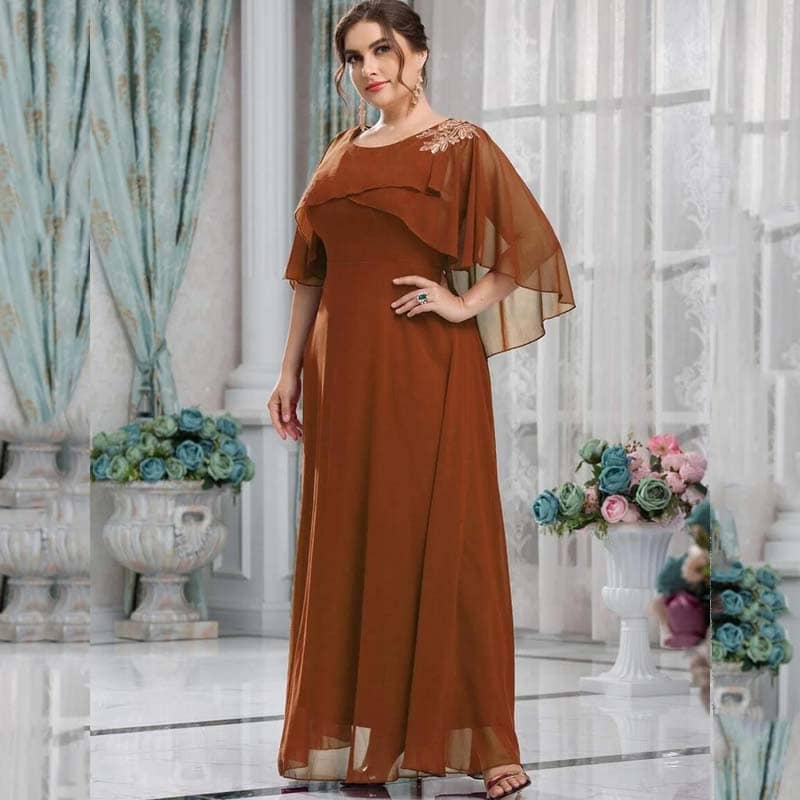 Vestido De Festa Plus Size Longo Amelie