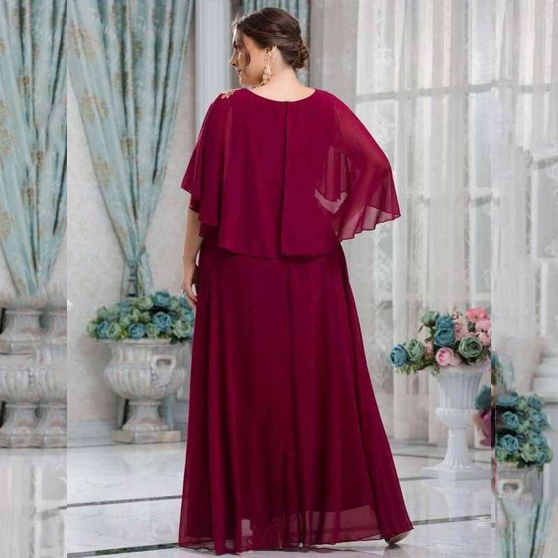 Vestido De Festa Plus Size Longo Amelie