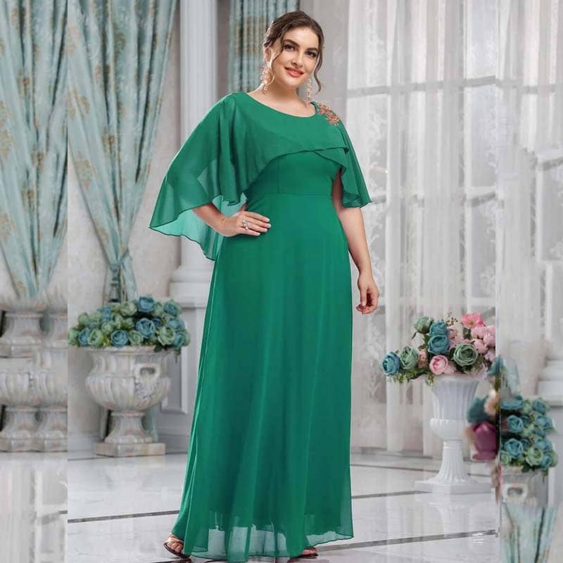 Vestido De Festa Plus Size Longo Amelie
