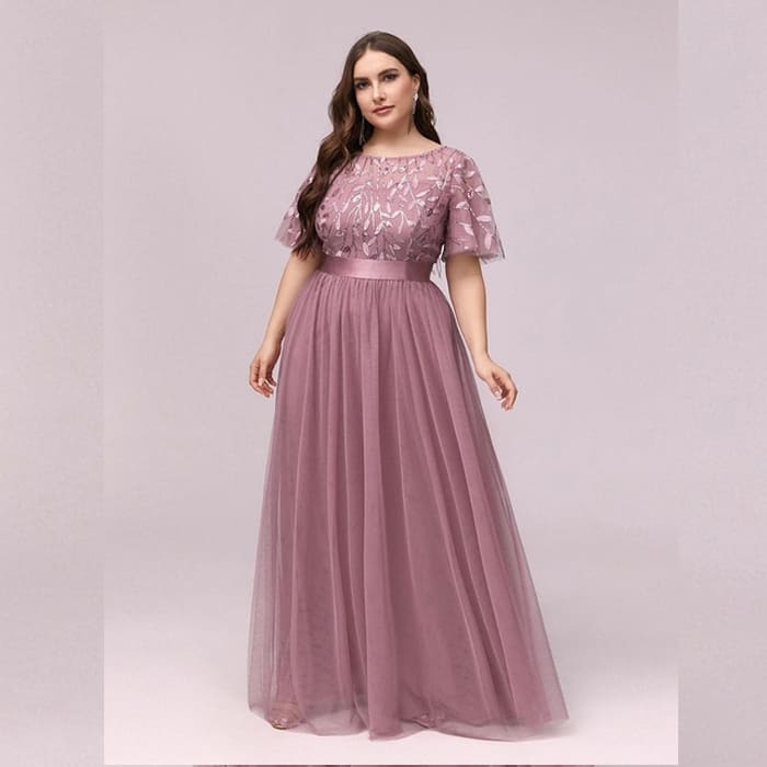 Vestido Longo De Festa Folhas Amélia