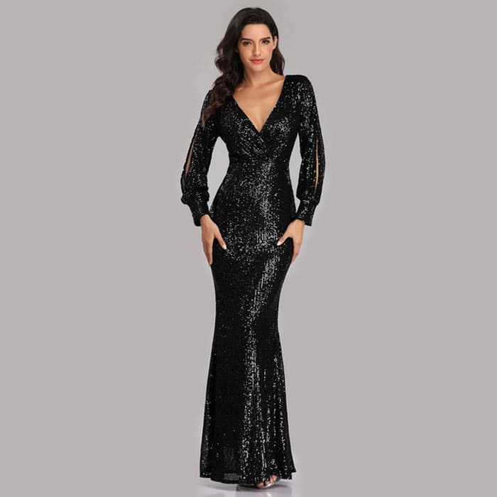 Vestido Longo de Festa Maya