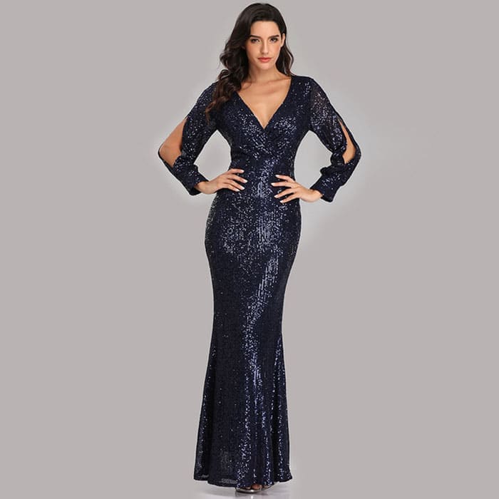 Vestido Longo de Festa Maya