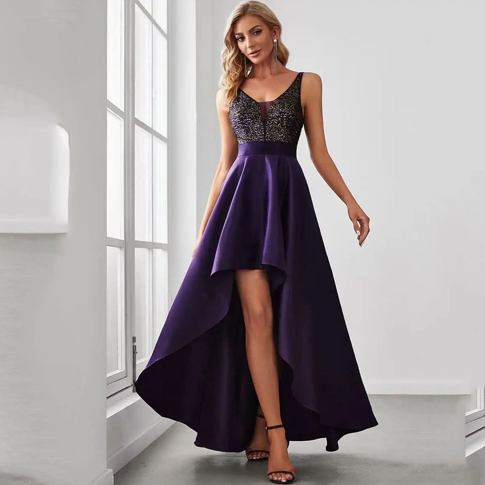 Vestido Longo Plus Size Com Brilho Melissa