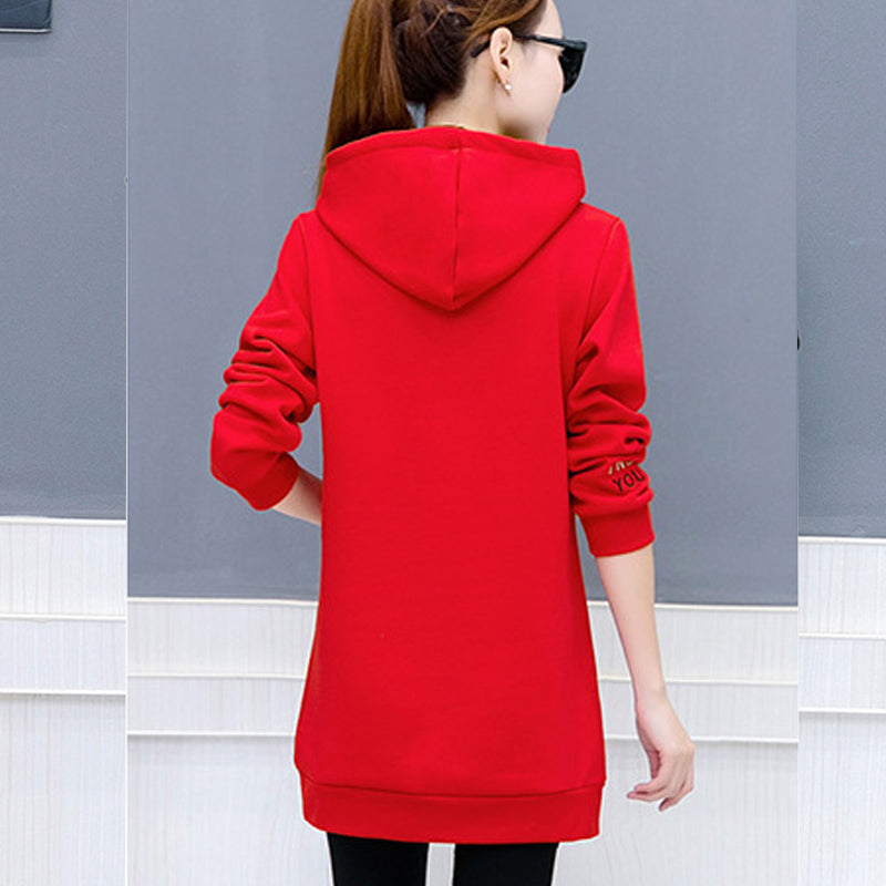 Moletom Feminino Vermelho