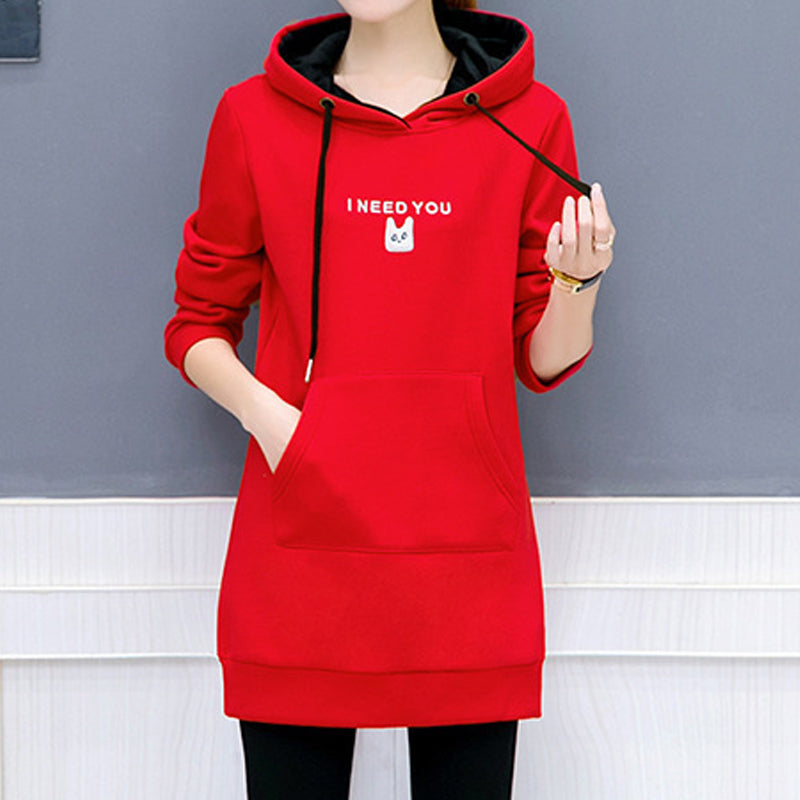 Moletom Feminino Vermelho