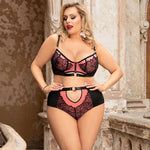 Conjunto Lingerie Plus Size 