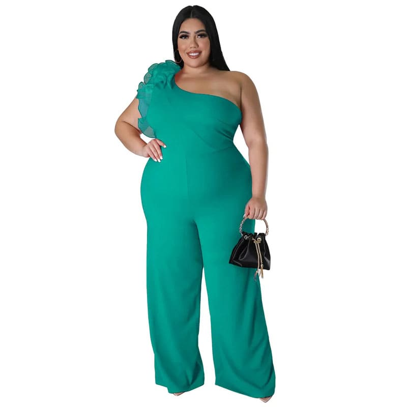 Macacão Feminino Longo Plus Size Nala