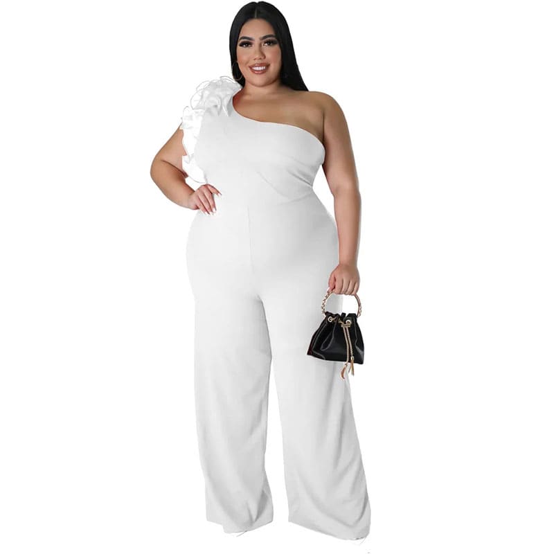 Macacão Feminino Longo Plus Size Nala