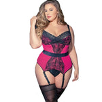 Sutiã Corset Plus Size Bordado Isabelle