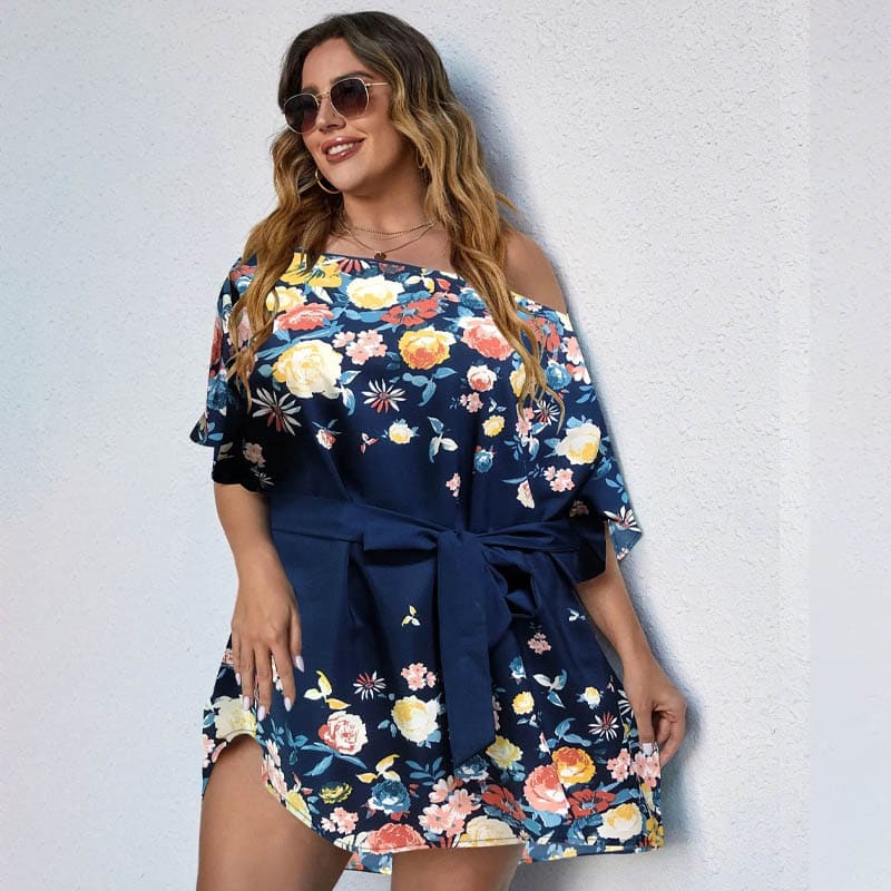 Vestido Feminino Estampado Floral 