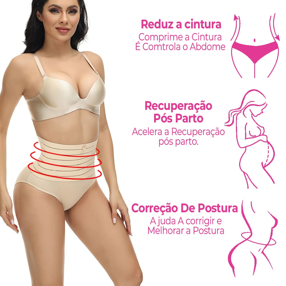 Calcinha Modeladora Panty Line Comfort