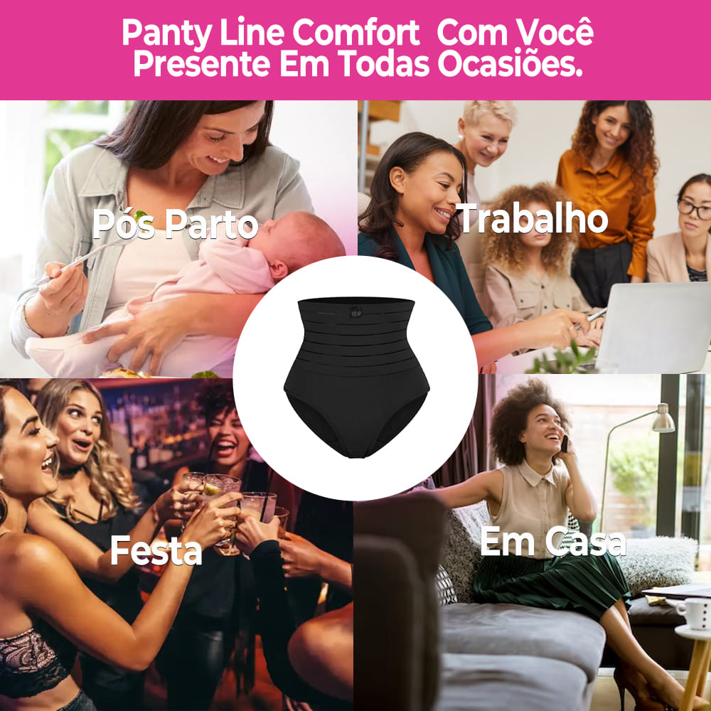 Calcinha Modeladora Panty Line Comfort