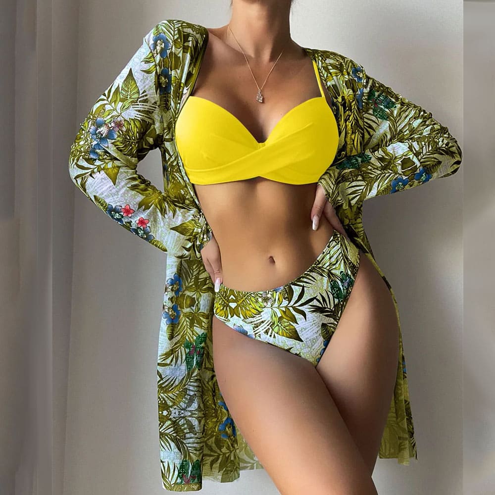 Conjunto Biquíni Tropical Laura