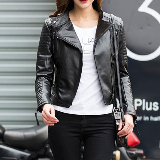 Jaqueta Feminina Zíper Patti Smith