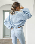Jaqueta Bomber Feminina Vintage Leonie